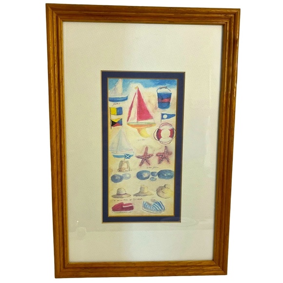 Other - Nautical Themed Framed Art